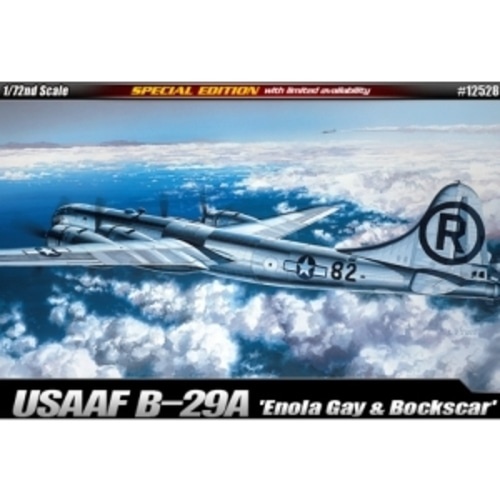 (ACA12528) 아카데미 1/72 USAAF B-29A 에놀라게이 &amp; 박스카 한정판