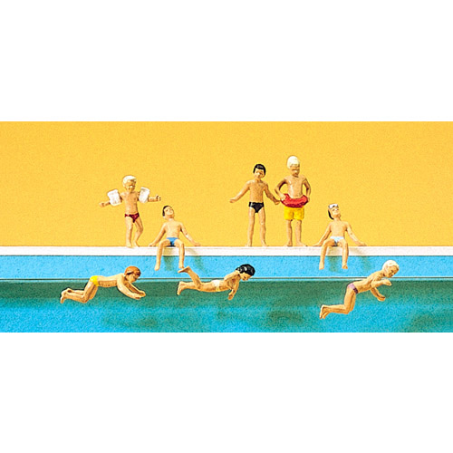 (FSP10307) 프레이저 1/87 수영하는 아이들