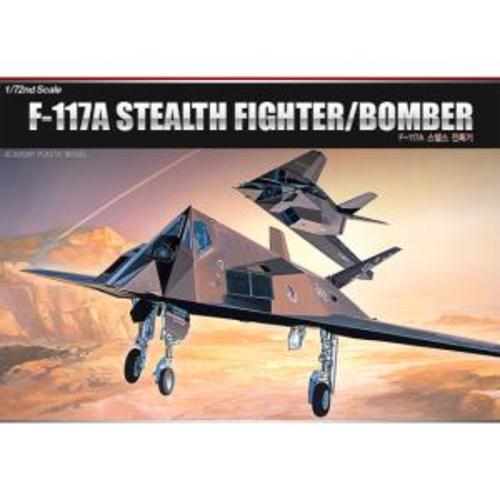 (ACA12475) 아카데미 1/72 F-117A 미공군 전투폭격기 스텔스