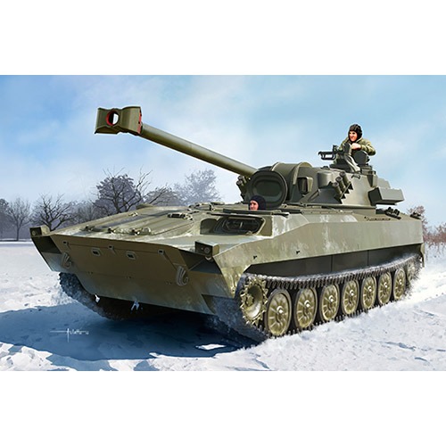 (TRU09562) 트럼페터 1/35 Russian 2S34 Hosta Self-Propelled Howitzer/Motar