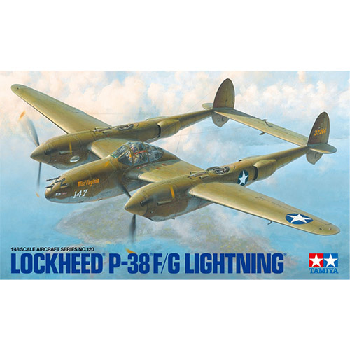 (61120) 타미야 1/48 록히드 P-38F/G 라이트닝