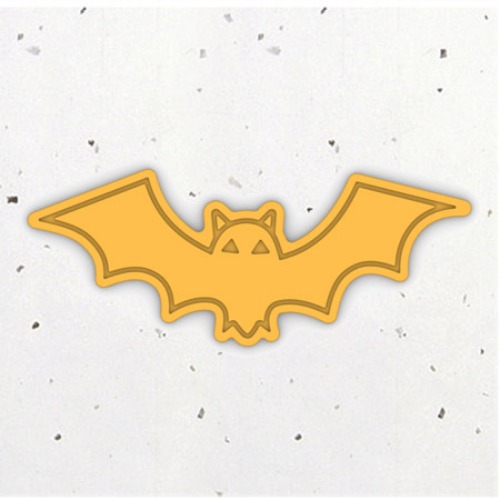 할로윈 박쥐  - 3D쿠키커터 모양틀 쿠키틀 스탬프 쿠키만들기 떡케이크