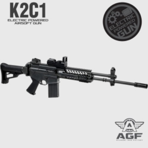 (ACA17416) 아카데미 K2C1 전동건 서바이벌 비비탄총