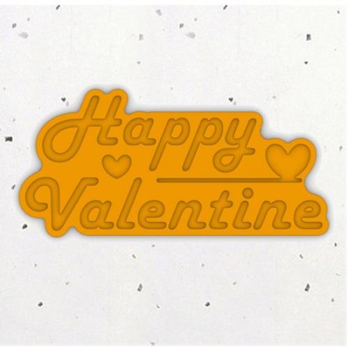 해피발렌타인 - 3D쿠키커터 모양틀 쿠키틀 스탬프 쿠키만들기 떡케이크