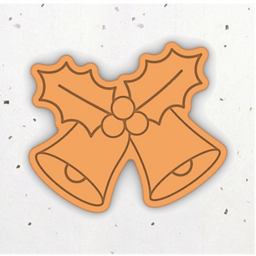 크리스마스 종3 - 3D쿠키커터 모양틀 쿠키틀 스탬프 쿠키만들기 떡케이크