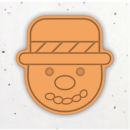 크리스마스 눈사람5 - 3D쿠키커터 모양틀 쿠키틀 스탬프 쿠키만들기 떡케이크