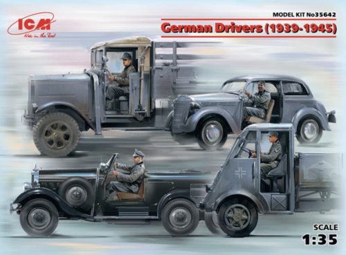 (ICM35642) 1/35 German Drivers (1939-1945)