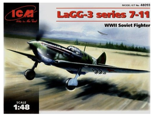 (ICM48093) 1/48 LaGG-3 series 7-11 WWII Soviet Fighter