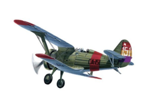 (ICM72061) 1/72 I-15 Chato Spanish Air Force Biplane Fighter