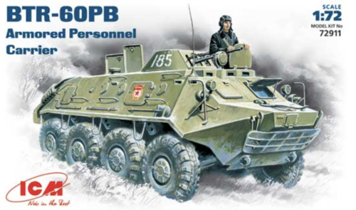 (ICM72911) 1/72 BTR-60PB Armoured Personnel Carrier