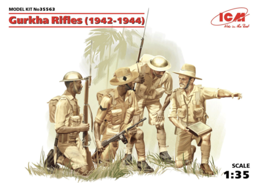 (ICM35563) 1/35 Gurkha Rifles (1944)