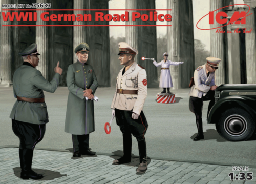 (ICM35633) 1/35 WWII German Road Police