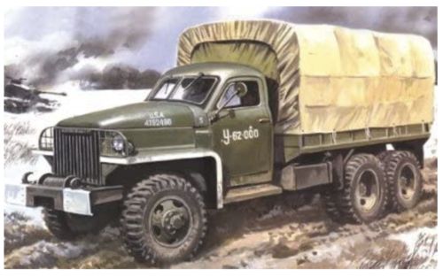 (ICM35514) 1/35 Studebaker US6 U4 WWII Army Truck