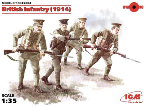 (ICM35684) 1/35 British Infantry (1914)