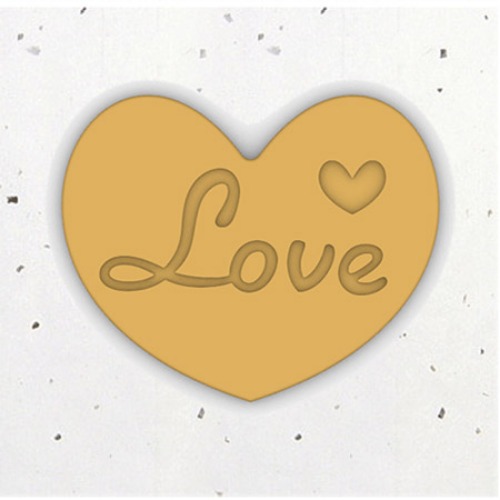 Love2 - 3D쿠키커터 모양틀 쿠키틀 스탬프 쿠키만들기 떡케이크