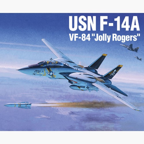 (ACA12626) 아카데미 1/144 미해군 F-14A VF-84 졸리 로저스