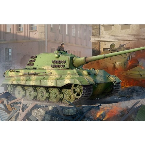 (HB84559) 하비보스 1/35 Pz Kpfw VI Sd Kfz 182 Tiger II Henschel 105mm