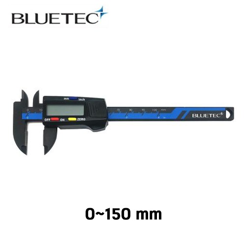 블루텍 디지털 캘리퍼 플라스틱 150mm 0.1 BD-DC150P