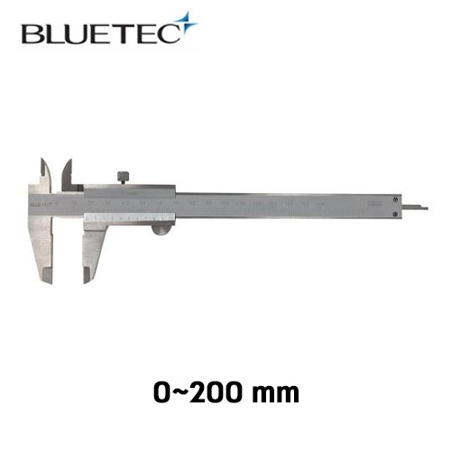 블루텍 버니어 캘리퍼 스테인리스 200mm BD530-123