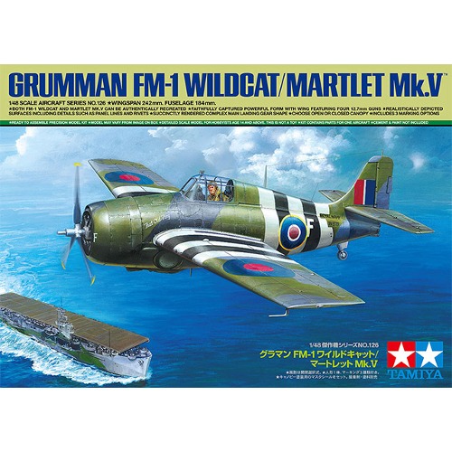 (61126) 타미야 1/48 그루먼 FM-1 와일드캣 마틀렛 Mk V