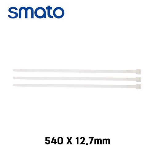 스마토 케이블타이 전선정리 540x12.7mm 백색 (1개)