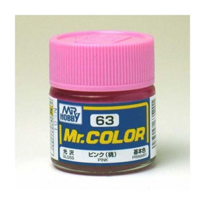 군제 락카 도료 C063 핑크 유광10ml