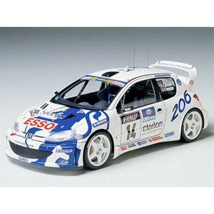 (24221) 타미야 1/24 푸조 206 WRC 1999 206