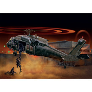 (IT2706S) 이탈레리 1/48 UH-60/MH-6 블랙호크 나이트 레이드