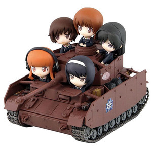 [Girls Und Panzer] (PD20) 걸즈앤판처 IV호 전차 D형 나누기(H형 사양) 엔딩 Ver (인형5구포함)