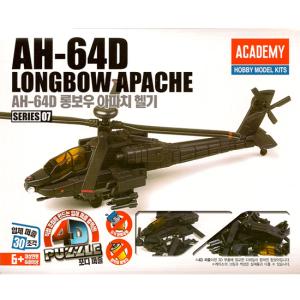 (ACAS80155) 아카데미 4D퍼즐 07 AH-64D 롱보우 아파치 헬기
