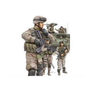 (TRU00424) 트럼페터 1/35 Modern US Army Armor Crewman Infantry