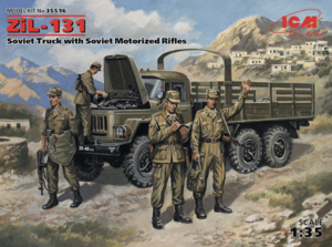 (ICM35516) 1/35 ZiL-131 Soviet Truck with Soviet Motorized Rifles