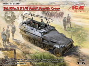 (ICM35104) 1/35 Sd.Kfz.251/6 Ausf.A with Crew