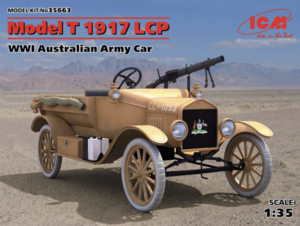 (ICM35663) 1/35 Model T 1917 LCP WWI Australian Army Car