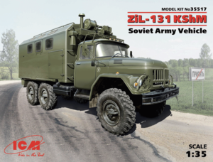 (ICM35517) 1/35 ZiL-131 KShM Soviet Army Vehicle