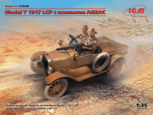 (ICM35668) 1/35 Model T 1917 LCP with ANZAC Crew