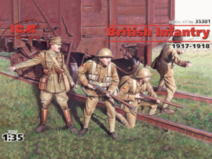 (ICM35301) 1/35 British Infantry (1917-1918)