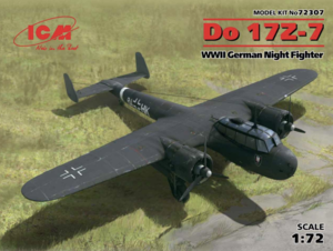 (ICM72307) 1/72 Do 17Z-7, WWII German Night Fighter
