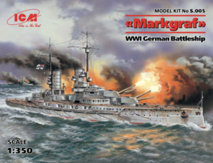 (ICMS005) 1/350 Markgraf WWI German Battleship