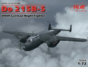 (ICM72306) 1/72 Do 215B-5, WWII German Night Fighter