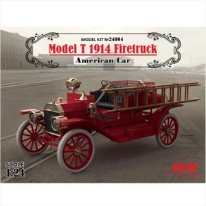 (ICM24004) 1/24 Model T 1914 Firetruck  American Car