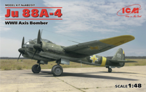(ICM48237) 1/48 Ju 88A-4 WWII Axis Bomber