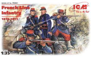 (ICM35061) 1/35 French Line Infantry (1870-1871)