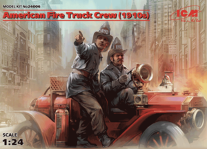 (ICM24006) 1/24 American Fire Truck Crew (1910s)