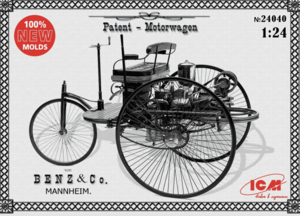 (ICM24040) 1/24 Benz Patent-Motorwagen 1886