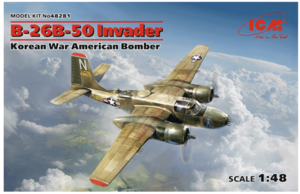 (ICM48281) 1/48 B-26B-50 Invader Korean War American Bomber