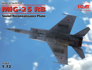 (ICM72173) 1/72 MiG-25 RB Soviet Reconnaissance Plane