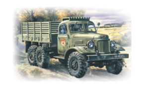 (ICM72541) 1/72 ZiL-157, Army Truck