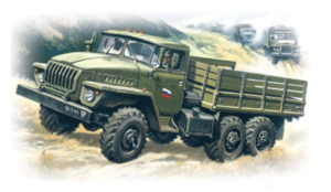 (ICM72611) 1/72 URAL-4320 Army Truck