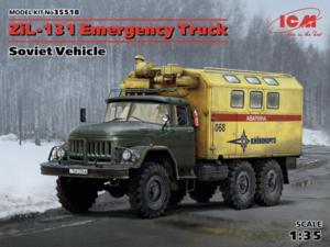 (ICM35518) 1/35 ZiL-131 Emergency Truck Soviet Vehicle